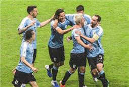 Đội tuyển Uruguay thắng đậm đội tuyển Ecuador